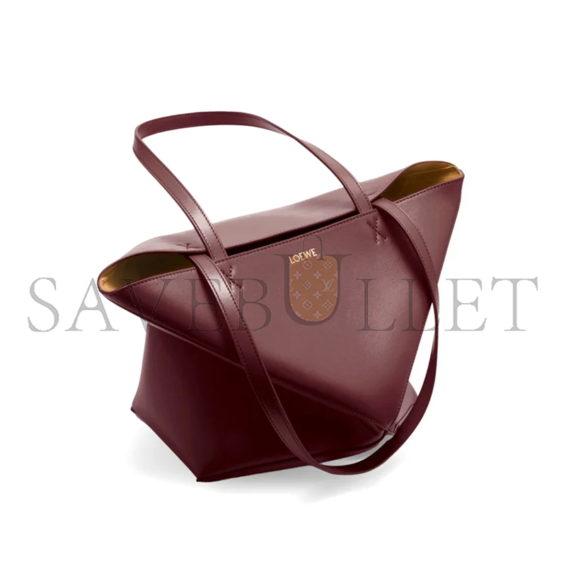 LOEWE MEDIUM PUZZLE FOLD TOTE IN SHINY CALFSKIN A657G50X01 05 (31.5*25.5*14.5cm)
